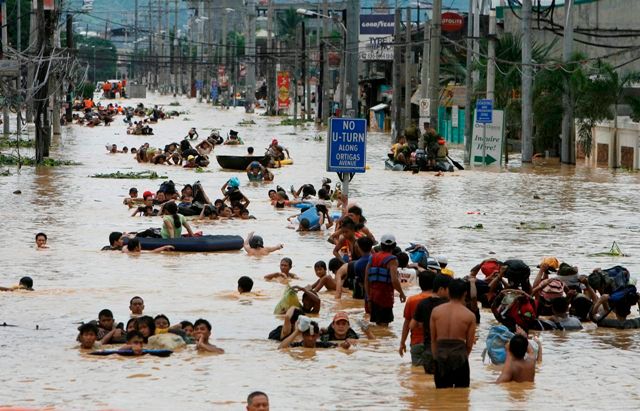 Cainta, východně od Manily. 27. září 2009 | Foto: Reuters