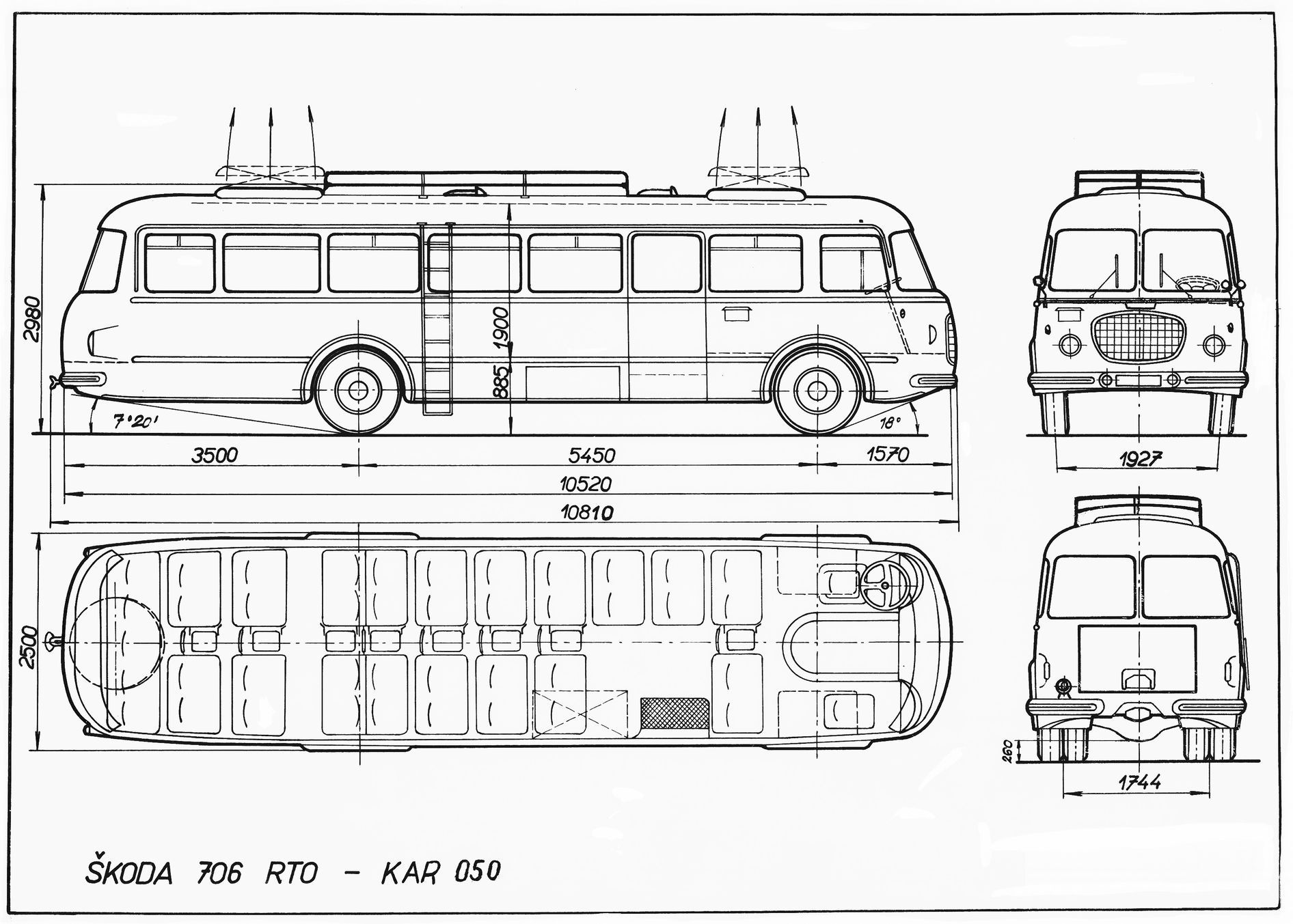 Historie Škoda 706 RTO - Aktuálně.cz