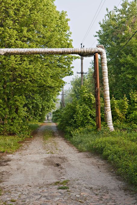 Ráno ve městě Černobyl. | Foto: Ondřej Hruška