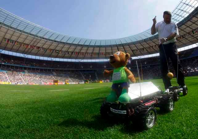 Stadion během MS v Atletice v Berlíně | Foto: Reuters