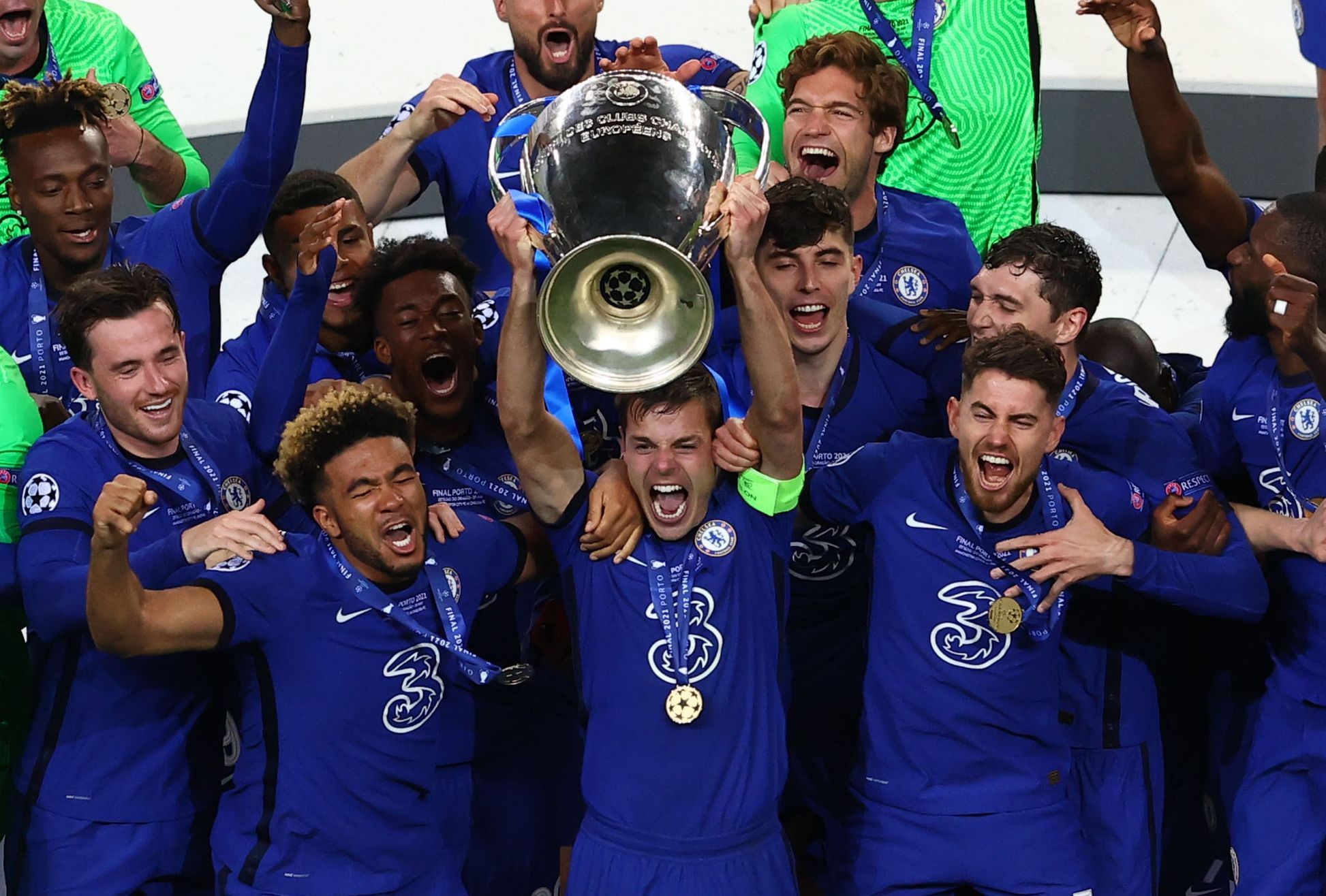 Chelsea won the Champions League.  Havertz decided the final against Manchester City