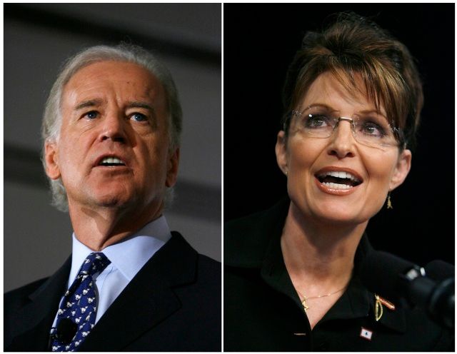 Joe Biden a Sarah Palinová | Foto: Reuters