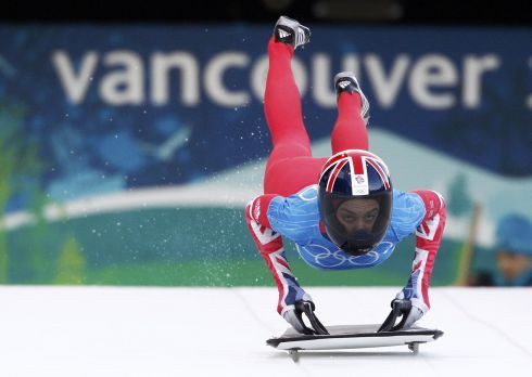 Amy Williamsová trenuje na skeleton | Foto: Sport