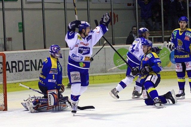 Kometa Brno letos do baráže z první ligy nepostoupila. I přesto se může po třinácti letech znovu radovat z extraligové příslušnosti. | Foto: Ivo Dostál