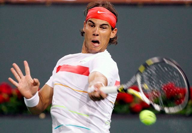 Nadal triumfoval ve dvou setech 6:4 a 7:6. | Foto: Reuters