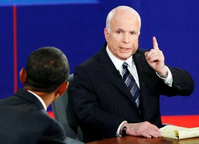 McCain útočil, Obama se bránil | Foto: Reuters