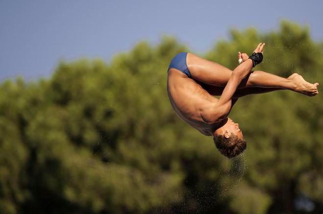 Skoky do vody, MS v Římě - Tom Daley | Foto: Reuters