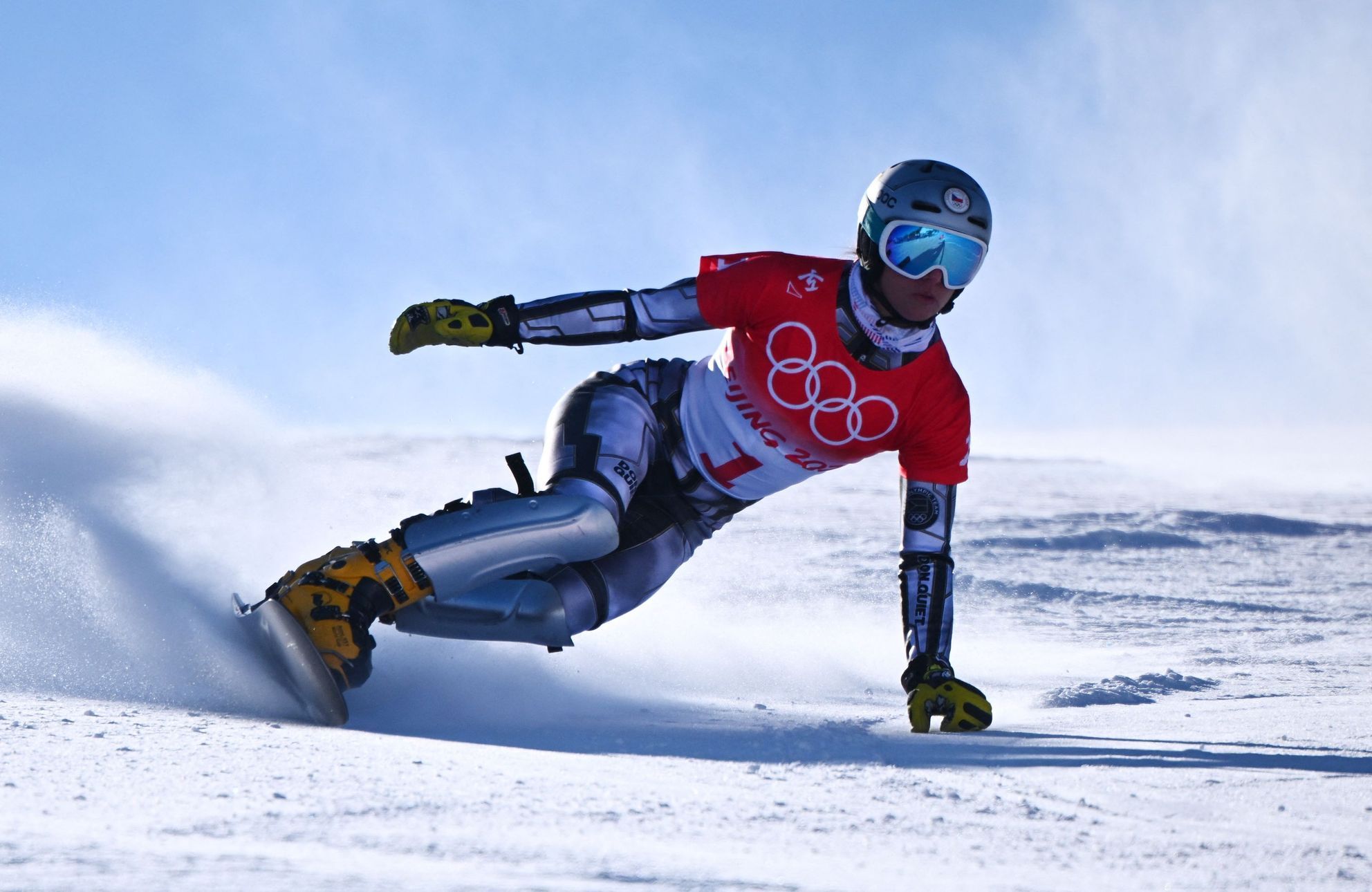 Décidez : Ledecká n’ira même pas aux championnats du monde de snowboard.  Malgré la pratique, il n’est pas autorisé à concourir