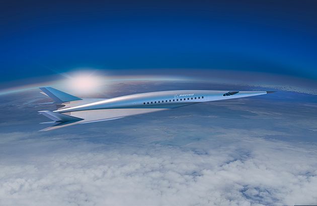 Nadzvukový letoun, který vyvíjí společnost Boeing. | Foto: Boeing