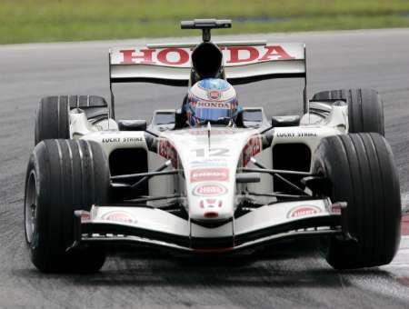 Jenson Button s Hondou při kvalifikaci na GP Malajsie. | Foto: Reuters