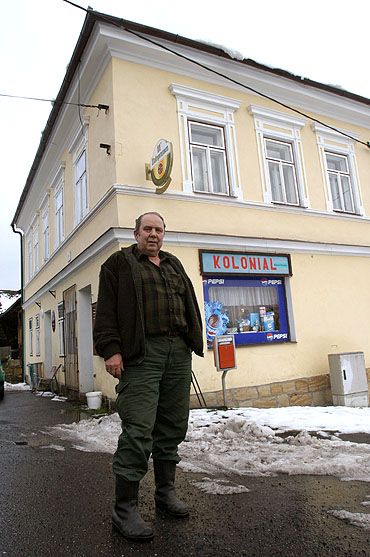 Starosta Jarmil Špačků, který si nárokuje vrácení hradu Kokořín. | Foto: Josef Mašek