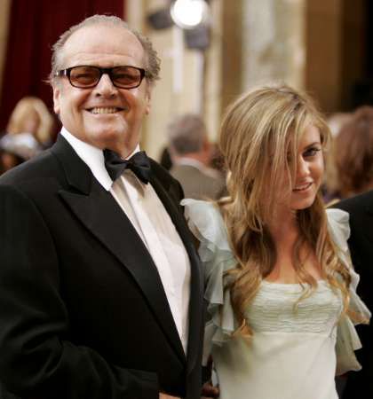 Jack Nicholson se svou dcerou Lorraine | Foto: Reuters