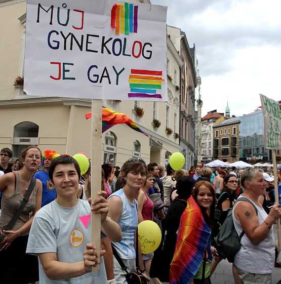 Queer Parade v Brně. | Foto: Tomáš Adamec, Aktuálně.cz