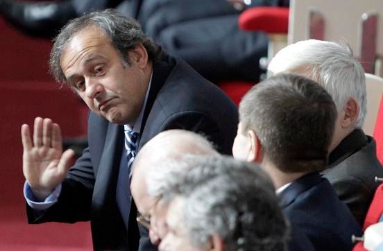 Chybět nemohl ani předseda evropského fotbalu Michel Platini | Foto: Sport