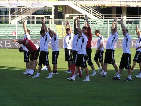 Slavie trénuje ve Fiorentině. | Foto: Jiří Šidliak