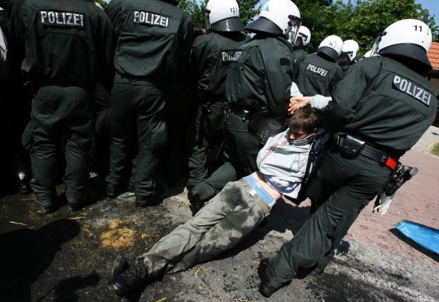 JOE KLAMAR, Agence France Presse: Protest proti G 8, Německo, 5.- 8. června 2007 | Foto: Joe Klamar