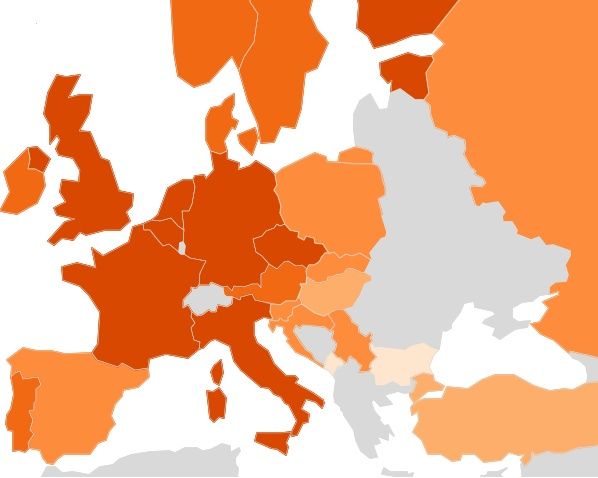 Češi porazili východní země. | Foto: OECD