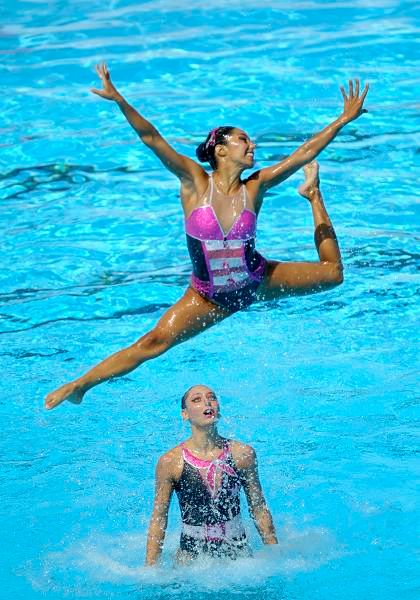 MS v synchronizovaném plavání | Foto: Reuters