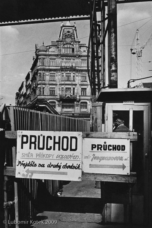 Národní třída, Praha,1984. | Foto: Lubomír Kotek