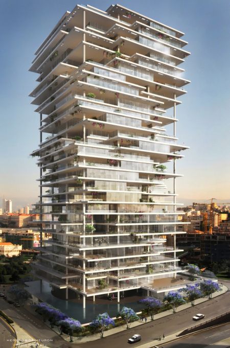 Finalista kategorie: Nejlepší projekt budoucnosti Beirut Terraces  Bejrút, Libanon Developer/ investor: Benchmark Architekt: Herzog & de Meuron | Foto: MIPIM