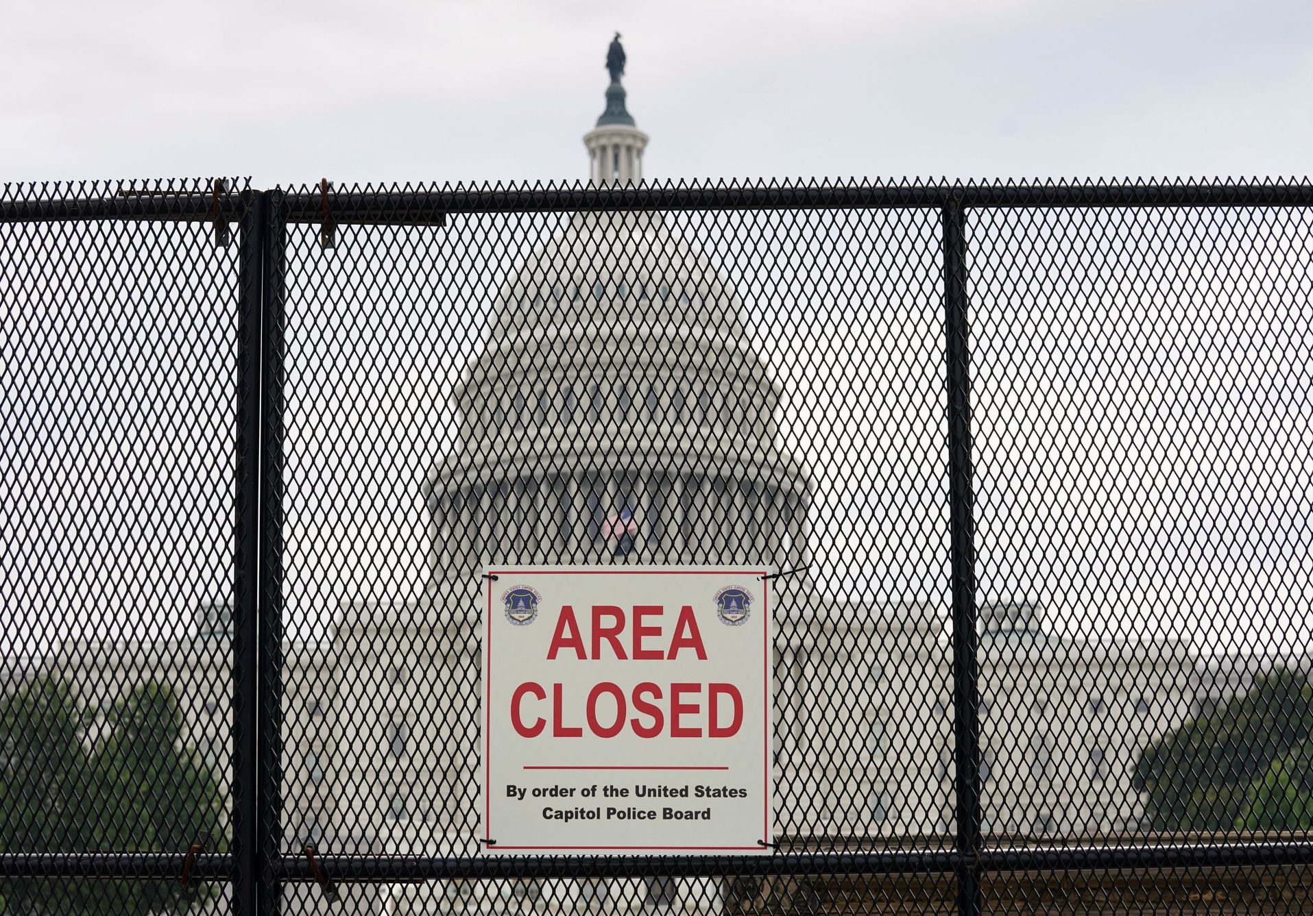 Trump’s supporters head for the Capitol again.  The police are on high alert