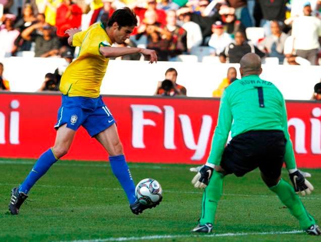 Kaká se v utkání proti USA na poháru FIFA neprosadil. | Foto: Reuters