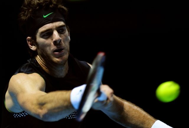 Del Potro ovládl první set jednoznačně 6:2. | Foto: Reuters