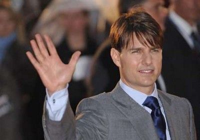 Tom Cruise na londýnské premiéře filmu Hrdinové a zbabělci | Foto: Reuters