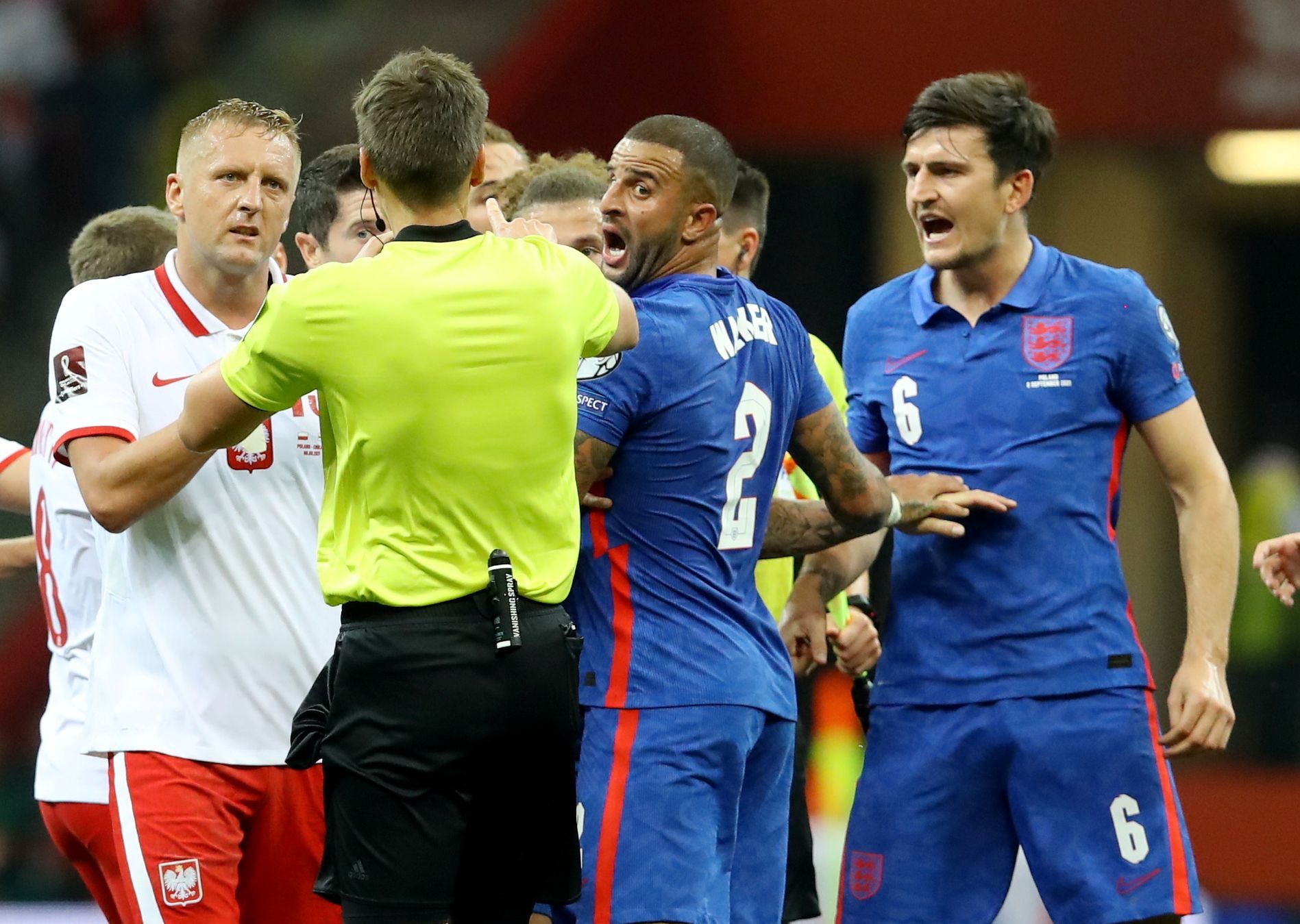 Lack of evidence.  Poles will not receive sanctions after Glik-Walker fight, despite complaint from England