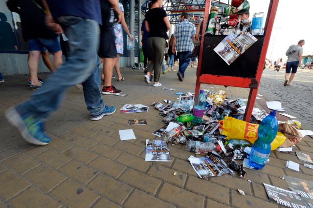 Zbylo proto jen uklidit. | Foto: ČTK