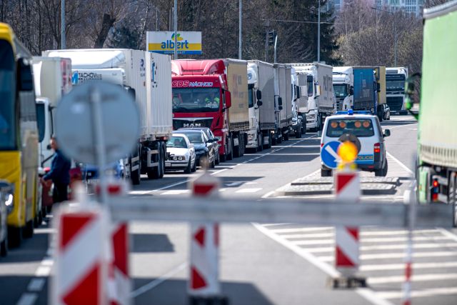 Hraniční přechod Náchod-Kudowa Slone | Foto: ČTK