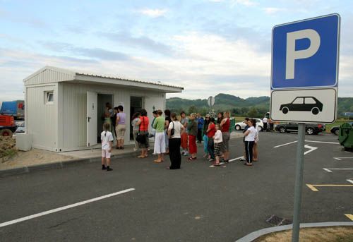 První odpočívadlo na dálnici do Splitu | Foto: Ondřej Besperát, Aktuálně.cz