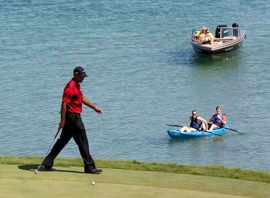 Tiger Woods na PGA Championship v Whistling Straits | Foto: Reuters