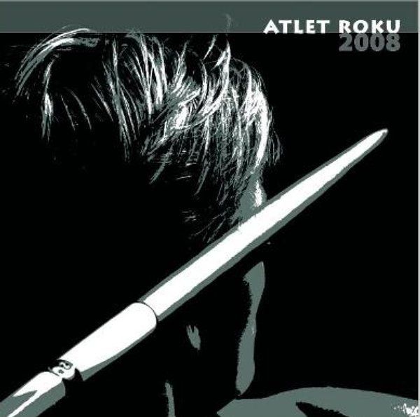 Na grafice k Atletovi roku 2008 se vyjímá motiv oštěpařky Barbory Špotákové, suverénní vítězky. Podle předsedy svazu Karla Pilného to však nebyl úmysl, spíše náhoda. | Foto: Internet