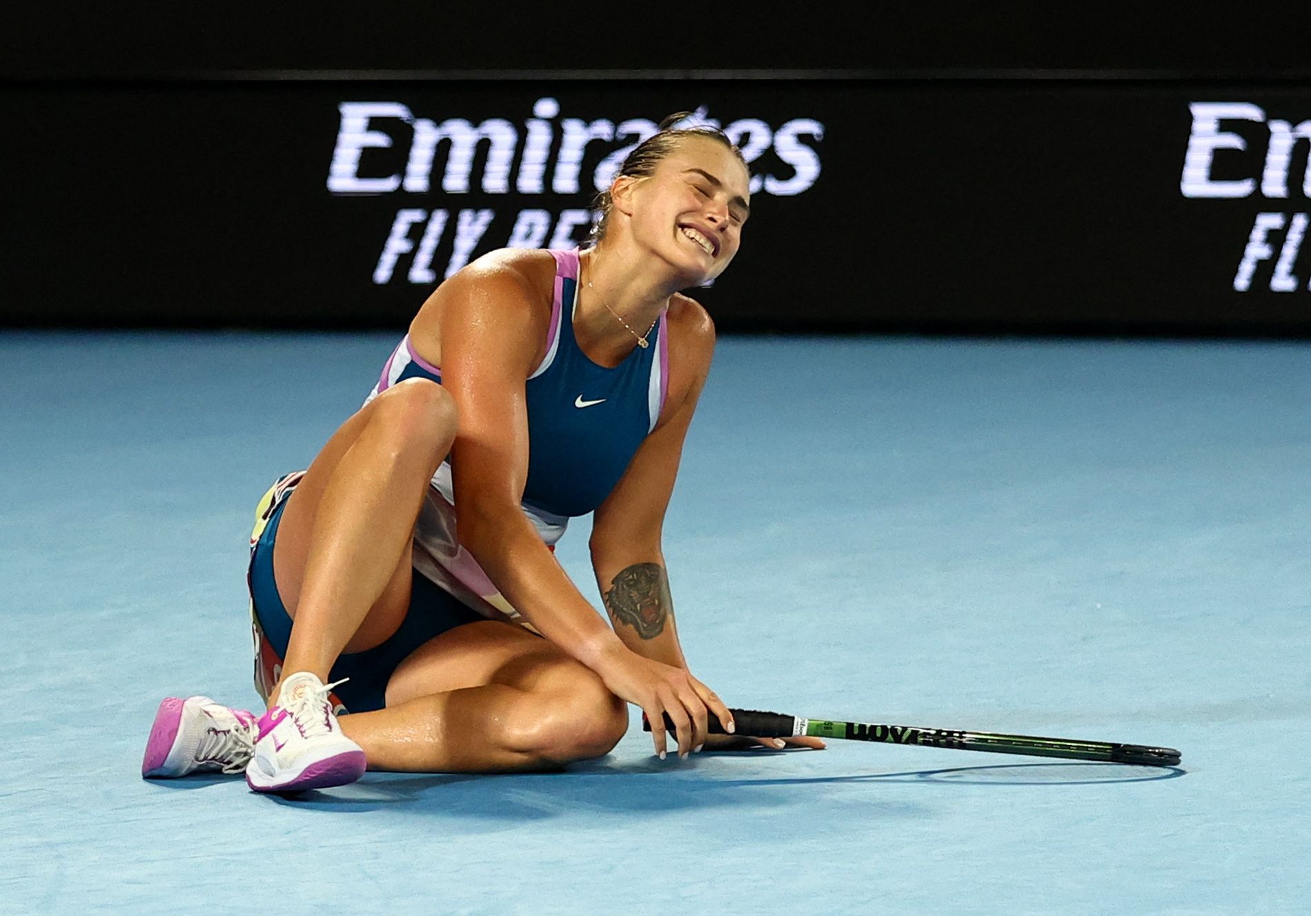 Sabalenkova dominated the Australian Open and won her first Grand Slam title