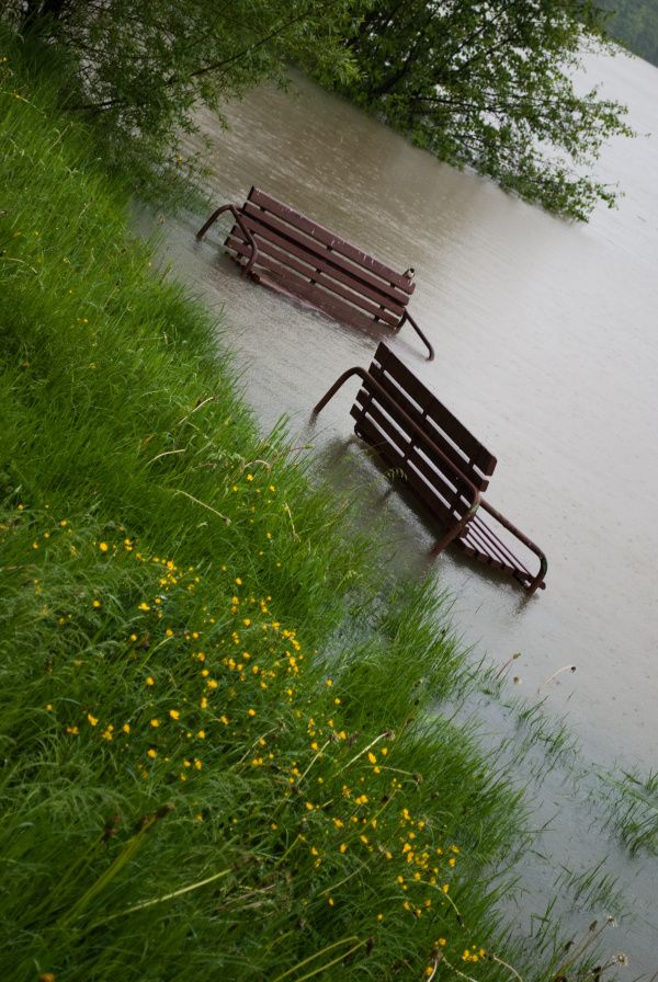 Přetečená přehrada Těrlicko | Foto: Adriana Kožušníková