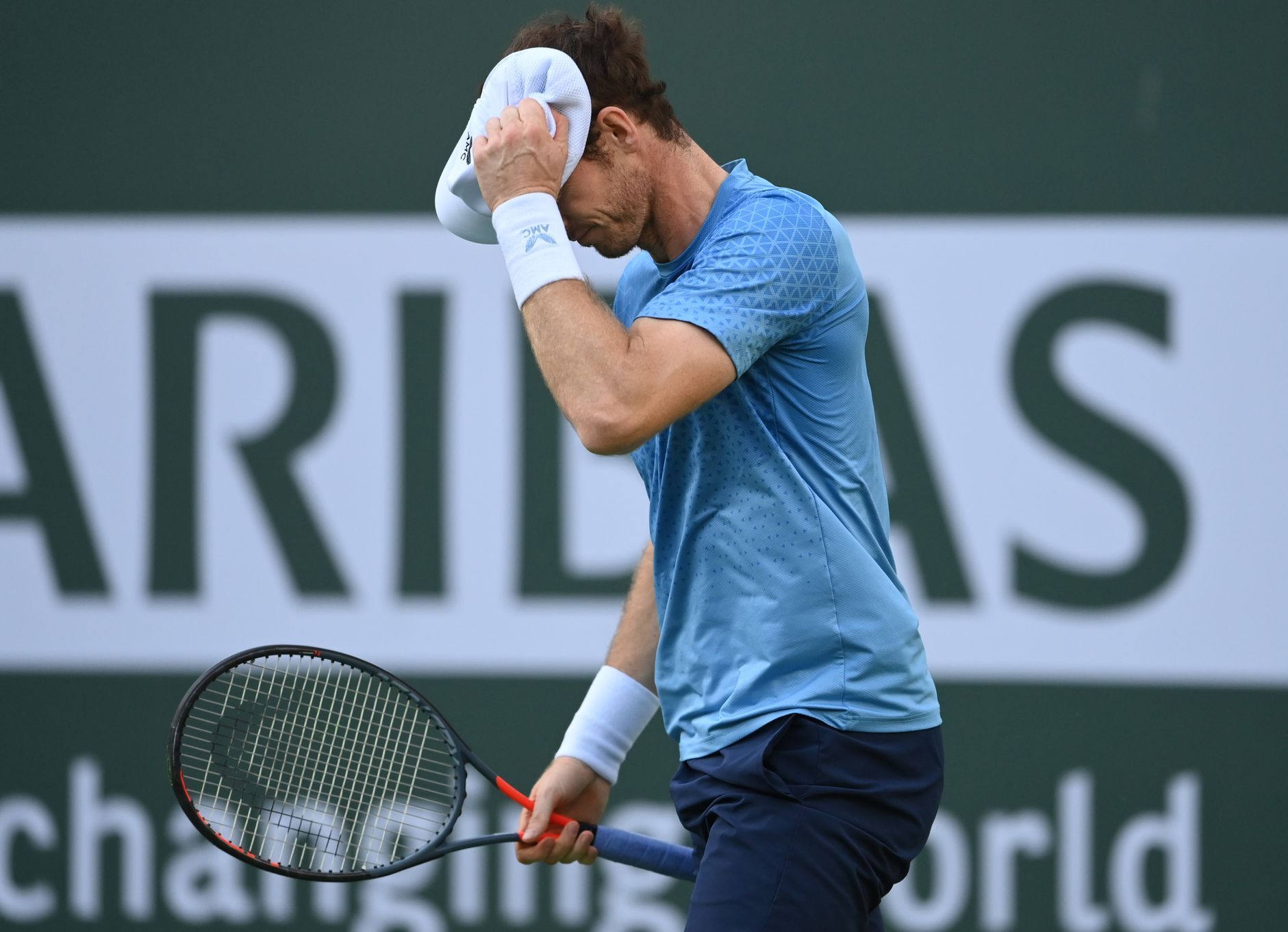 My body is old, Murray lamented.  But he won the biggest battle of the season with Tiafo
