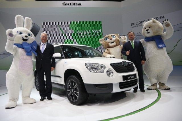 Škoda patří mezi oficiální dopravce ZOH v Soči 2014 | Foto: media.skoda-auto.com