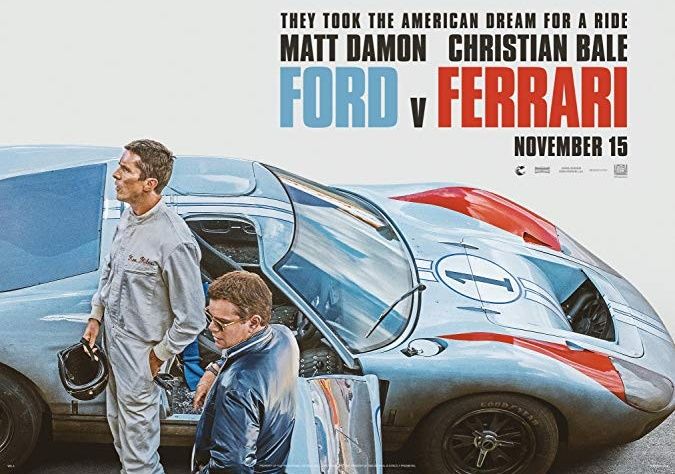 Plakát k filmu Le Mans '66, který se v USA promítá pod názvem Ford versus Ferrari | Foto: 20th Century Fox