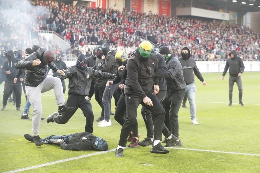 We don’t care about these “fans”.  Slovaks face rampage of hooligans, including Czechs