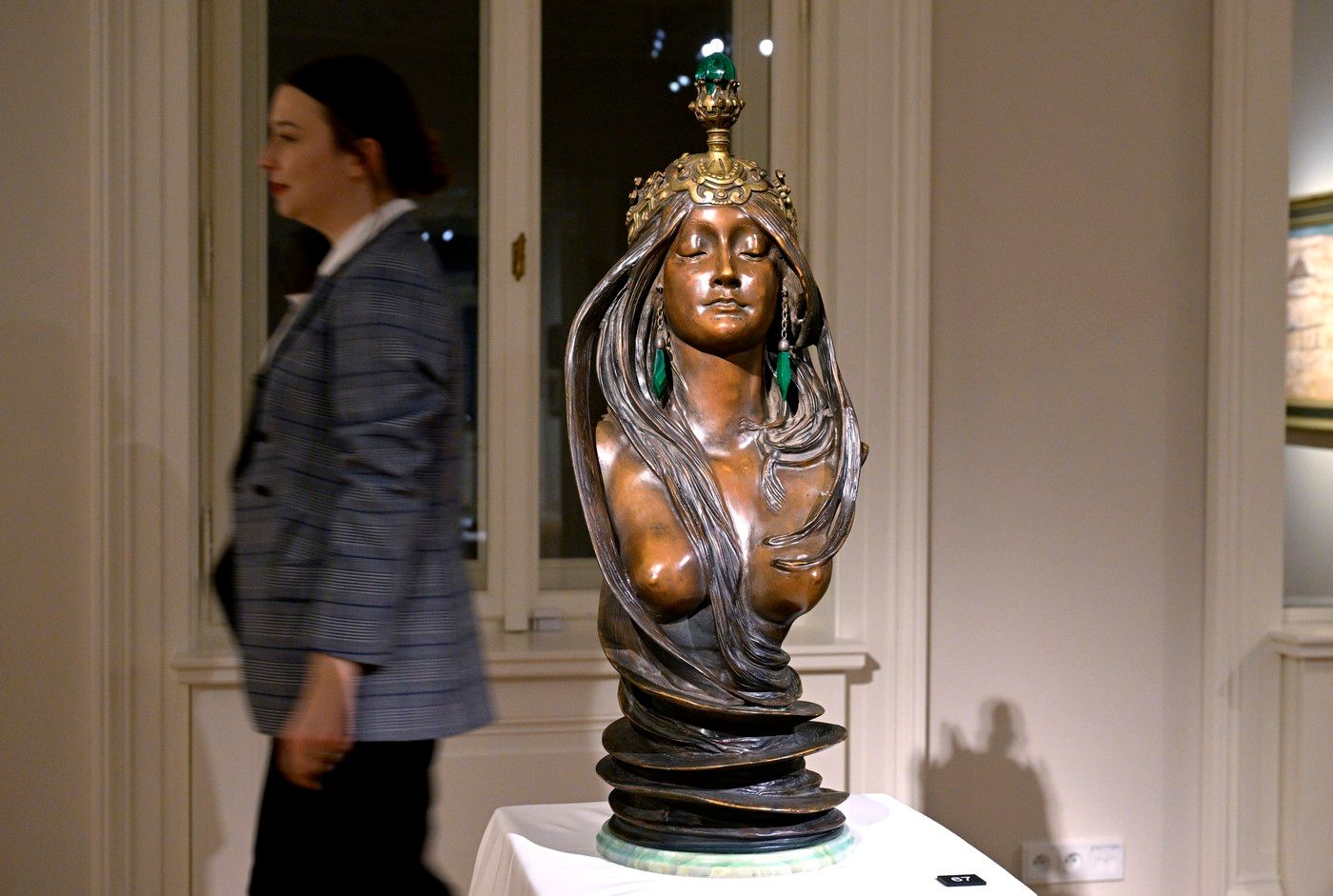 Muchova plastika Příroda se v Praze vydražila za rekordních 18 milionů korun