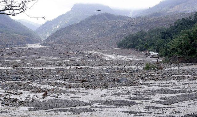 Tady stála vesnice Šao Lin. | Foto: Reuters