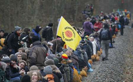 Demonstrace v Harlingenu | Foto: Reuters