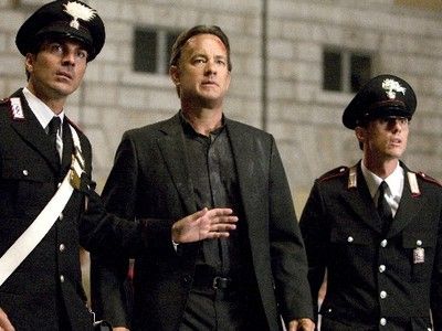 Tom Hanks jako Robert Langdon ve filmu Andělé a démoni. | Foto: Aktuálně.cz