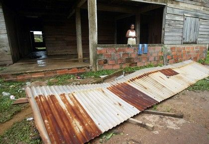 Nicaragua po hurikánu | Foto: Reuters