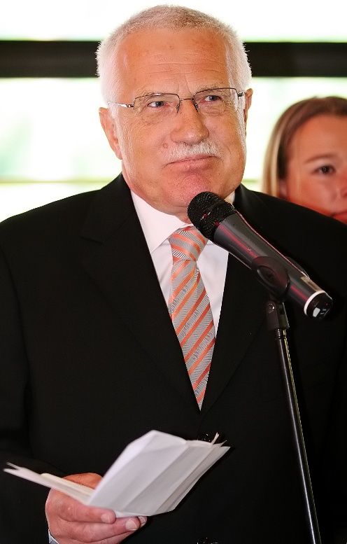 Prezident Václav Klaus | Foto: Tomáš Adamec, Aktuálně.cz