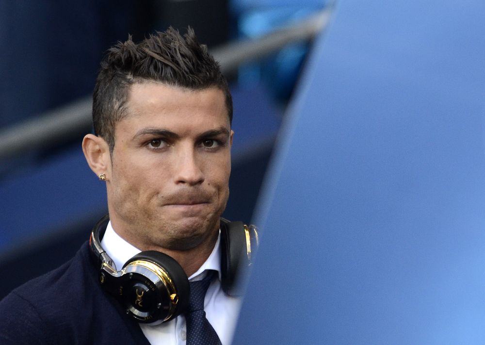 Tragic news.  Ronaldo announced that one of his newborn twins had died