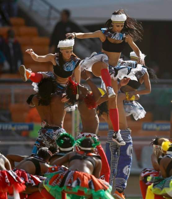 Zahajovací ceremoniál. | Foto: Reuters