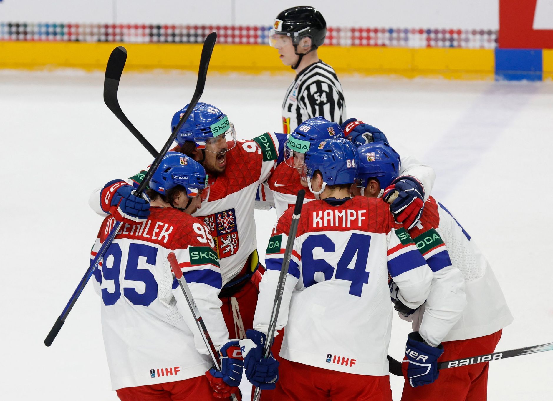 QuarterFinal Matchups at World Hockey Championship in Prague and