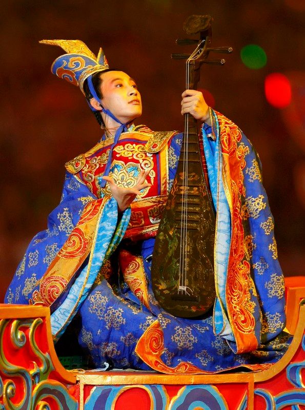 Zahajovací ceremoniál olympiády v Pekingu | Foto: Reuters